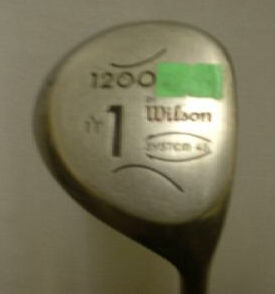 Unbranded Second Hand Wilson 1200 System 45 11? Driver