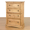Seconique 4 drawer chest furniture