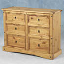 Seconique Corona 6 drawer chest furniture