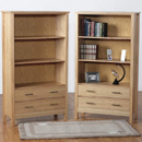 Seconique Oakleigh high bookcase furniture