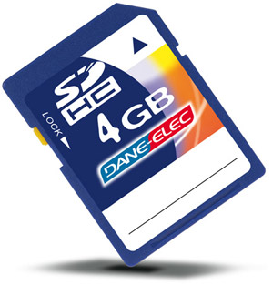 Unbranded Secure Digital High Capacity (SDHC) Memory Card - 4GB - Class 4
