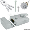 Unbranded Security Solutions Chromed Standard Dead Latch