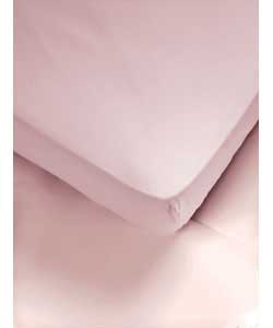 Unbranded See See 300 Thread Count Kingsize Fitted Sheet - Blossom
