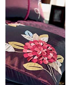 Unbranded See See Pair of Applique Floral Design Cushion Covers