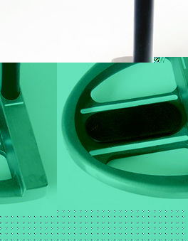 The Money Pro Steel, milled from soft 304 steel for exceptional feel. The red dot and 2 white lines