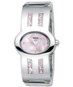 Seksy by Sekonda Ladies Semi Bangle Watch