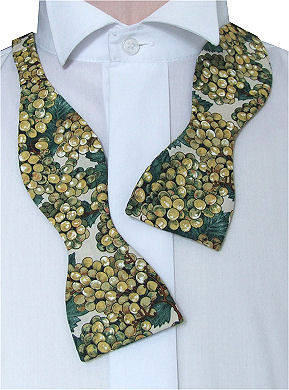 Unbranded Self-Tie Green Grapes Bow Tie
