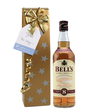 Unbranded Send a Bottle - Bell`s Whiskey 70cl