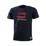 Senna Double S Kids T-Shirt Black