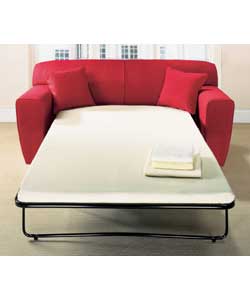 Senna Metal Action Sofabed - Red