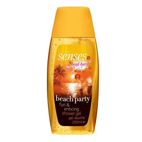 Unbranded Senses Beach Party Bead Burst Shower Gel