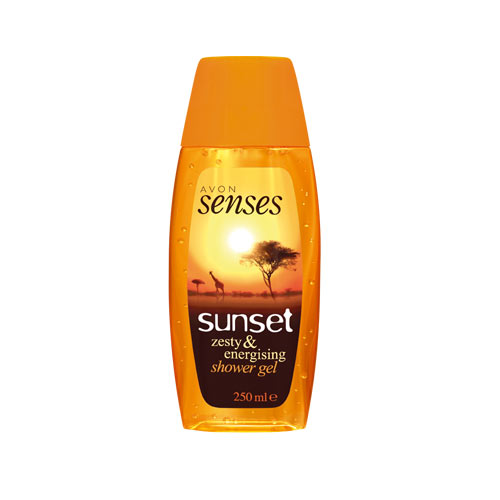 Unbranded Senses Sunset Shower Gel 250ml