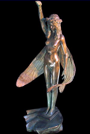 Serenity Enchanted Garden Fairy Statue Ornament