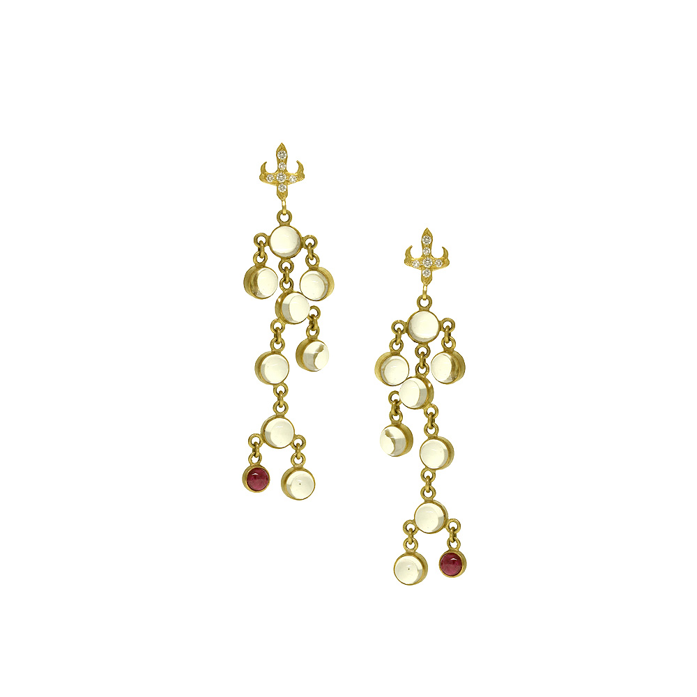 Unbranded Series Earrings - Ruby