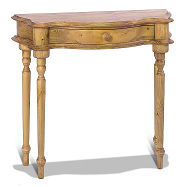 Serpentine Side Table - Sherwood