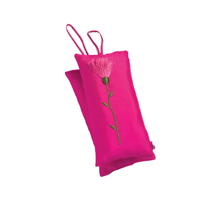 Unbranded Set of 2 Pink Silk Wardrobe Freshners