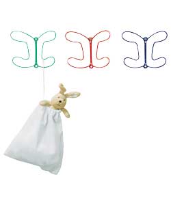 Unbranded Set of 3 Butterfly Hooks