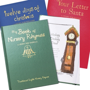 Unbranded Set of 3 Personalised Childrens Books