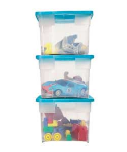 Unbranded Set of 3 Roller Boxes