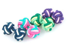 A set of 4 knot cufflinks.