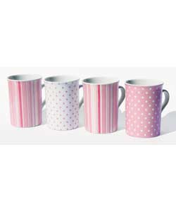 Unbranded Set of 4 Mugs
