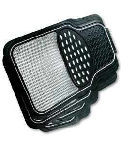 Unbranded Set of 4 Urban X Heavy Duty Rubber Mats