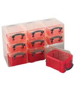 Unbranded Set of 9 Boxes Organiser