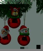 Set Of Christmas Tree Ornaments