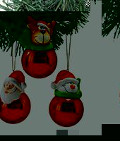 Set Of Christmas Tree Ornaments