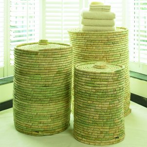 Unbranded Set of Three Laundry Baskets