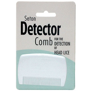 Seton Plastic Detector Comb - Size: Single Item