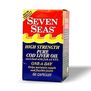 Seven Seas High Strength Pure Cod Liver Oil one-a-