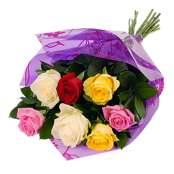 Unbranded Seventh Heaven Gift Wrap - flowers