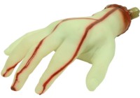 Severed Hand Glow with Blood