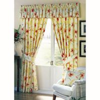 Seville Curtains Peach 229x137cm