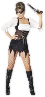 This Fantastically Sexy Pirate Costume Will Have Every Pirate Captain Swinging From His Mast.  Will