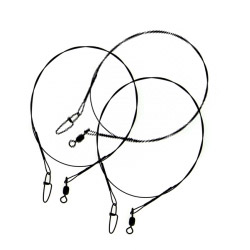 Unbranded SFS Wire Wound Steelon Leaders - 36 inch 45lb