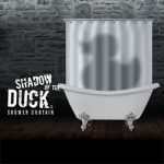 Unbranded Shadow of Duck Shower Curtain