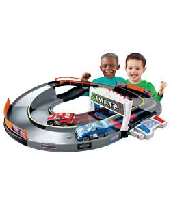 Shake N Go Cars; Speedway puts the control of speed and power into kids; hands!Kids can act out thei