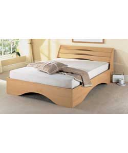 Shanghai Double Bedstead with Sprung Mattress