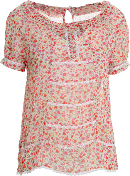 Unbranded Sharday chiffon blouse