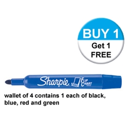 Sharpie Flipchart Marker Bleed-free Bullet Tip
