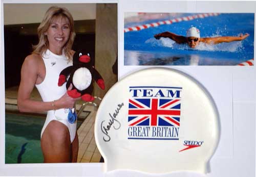 Unbranded Sharron Davies and#8211; Signed collection of memorabilia