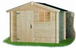 Unbranded Shed Model HYTTI: 8and#39;8 x 6and39;6 (2.6 x 2m) - Natural Pine