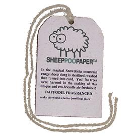 Unbranded Sheep Poo Paper Air Freshener - Daffodil