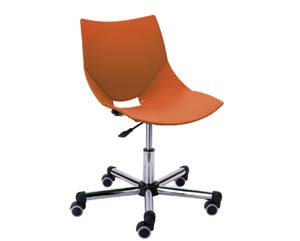 Unbranded Shell swivel anti tamper chair
