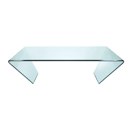 Unbranded Shelley Designer Glass Coffee Table