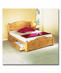Sherington King Size Bedstead/4 Drawers/Pillow Top Matt