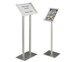 Unbranded Shield freestanding poster frames