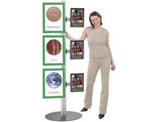 Unbranded Shield tower display